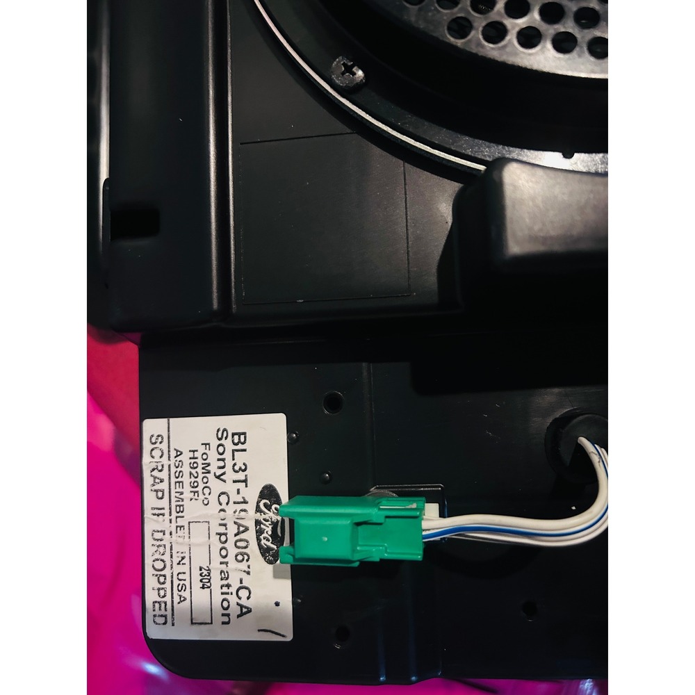 Ford Sony Subwoofer Speaker BL3T-19A067-CA F-150 Black Excellent 700W OEM